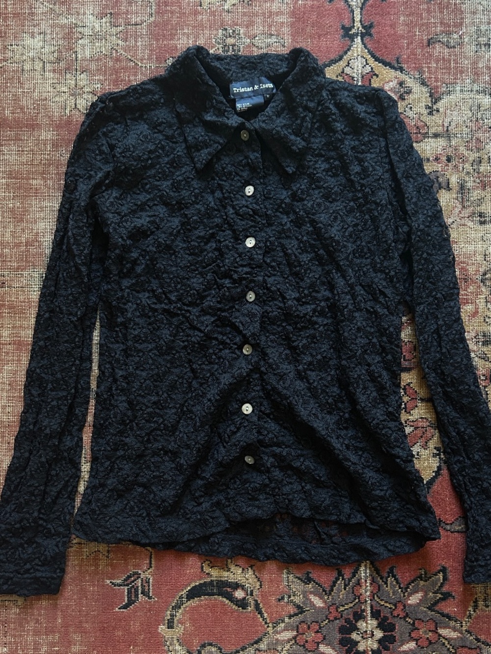 Vintage Y2K Lace Blouse